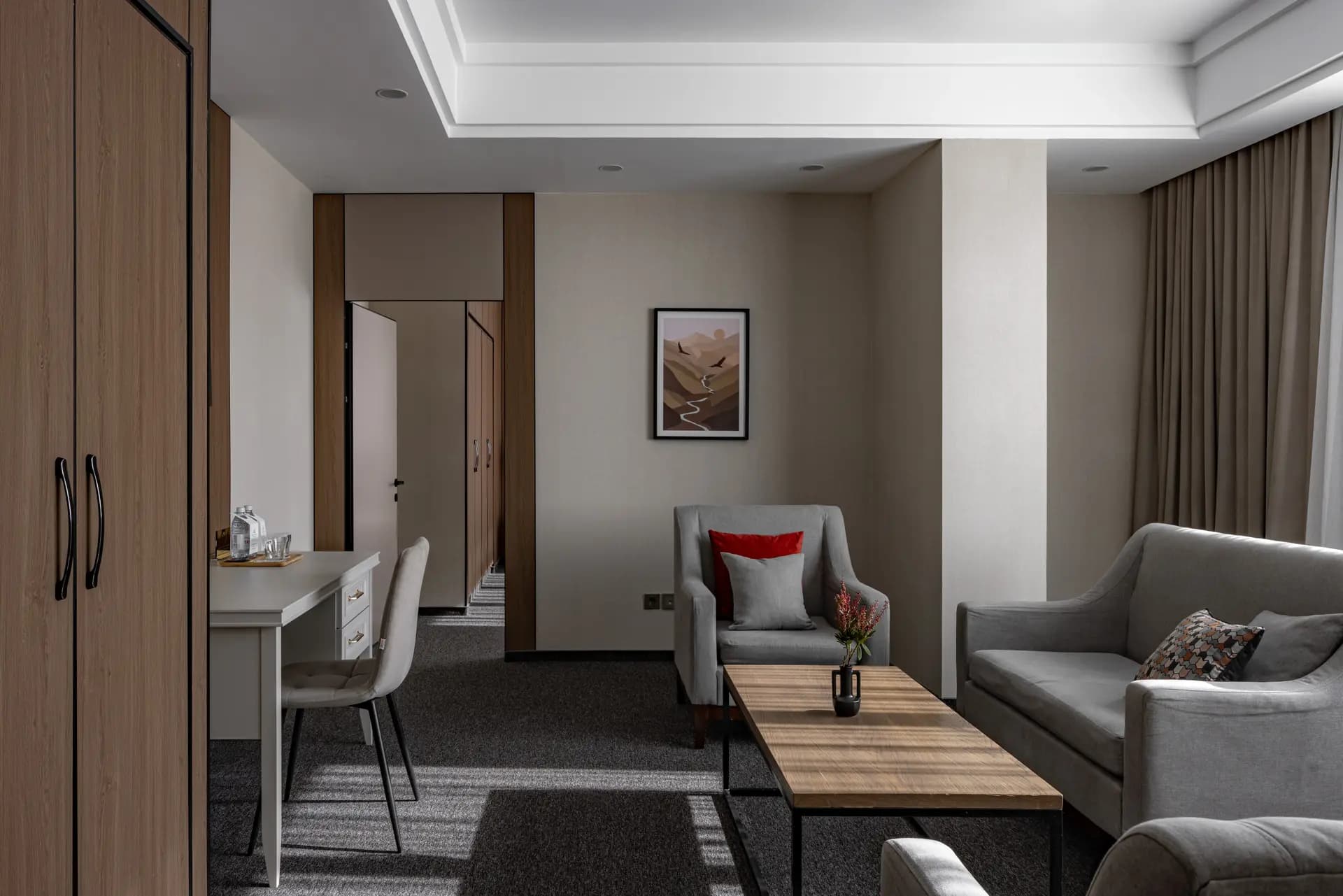 Уютный номер в Hotel Mountain View